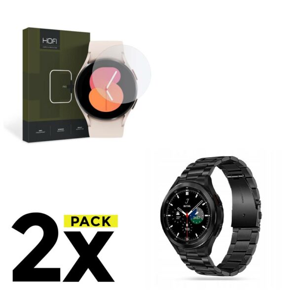 Pack Edzett Veg Tempered Glass Hofi Glass Pro Samsung Galaxy Watch